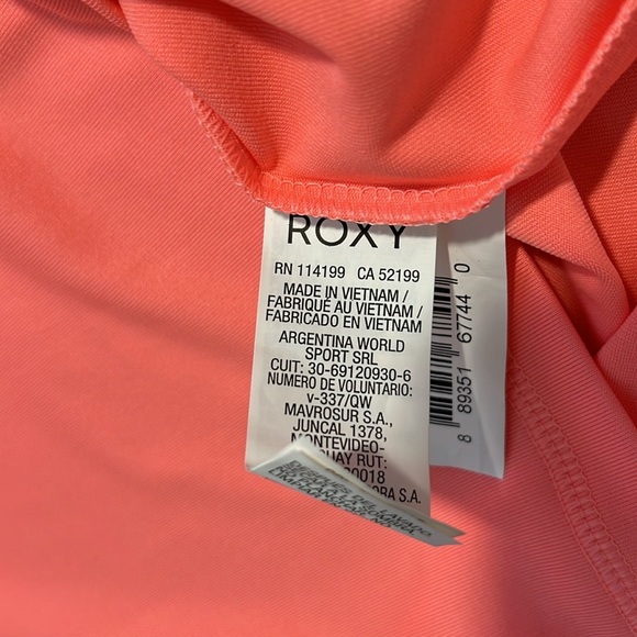 Roxy Women’s Juniors Whole Hearted Long Sleeved Rash Guard - Picture 6 of 8